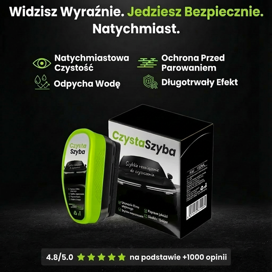 CzystaSzyba - Idealna przejrzystość w każdych warunkach